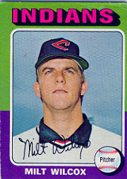 1975 Topps Baseball Cards      014      Milt Wilcox